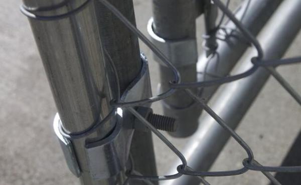 8'x12' temporary chain link fence panels diameter wire 11.5ga chain link mesh 2 x 2 tube 35mm wall thick 1.60mm