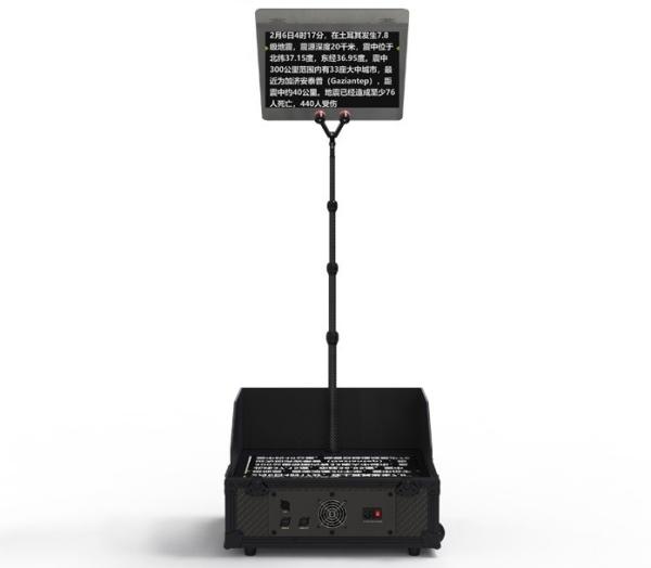 Talk Show Studio com Teleprompter Portátil de Controle de Vídeo TYSTV e Entrada HDM