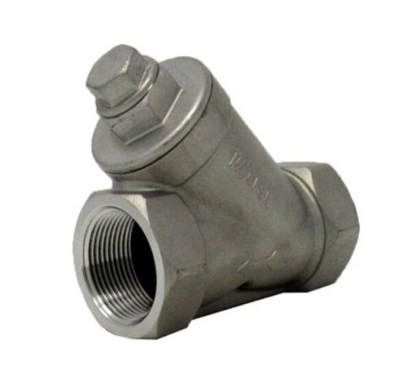 O filtro A351 Gr.CF8M 1/2” 800# FNPT x FNPT de SS316 Y rosqueou o filtro de Y
