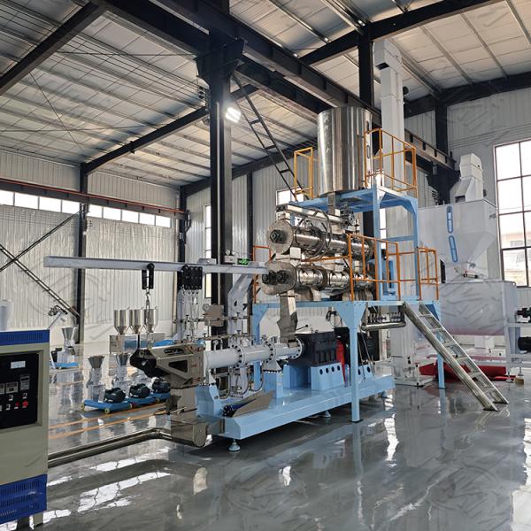Fish Pet Food Extruder production line , dog food maker machine