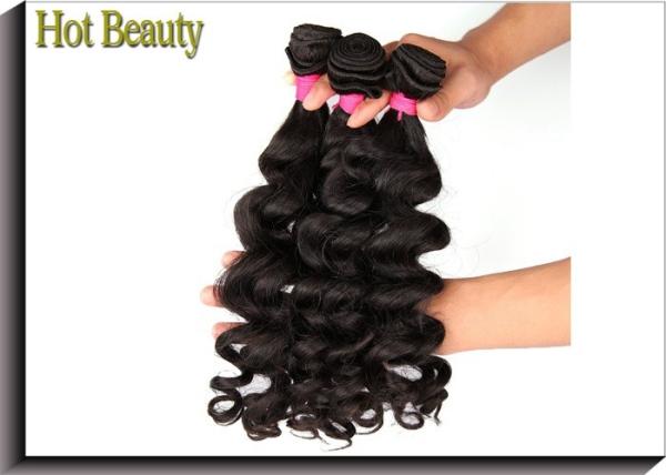 GZ Hot Beauty Grade 6A Virgin Hair , Brazilian  Human Hair Weave