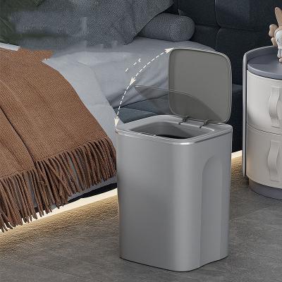 Smart Sensor Ipx5 Waterproof Trash Bin Small Plastic Touchless Trash Can
