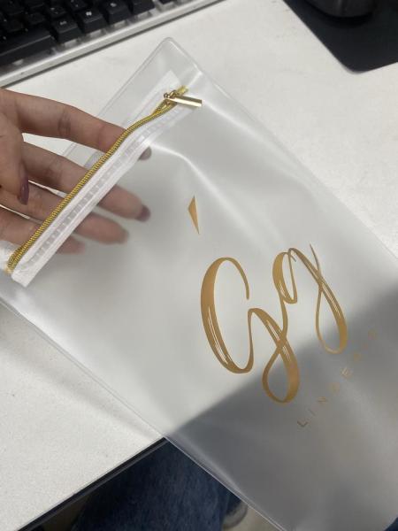 Small Size With Custom Logo Jewelry Packaging Pvc Pouch,Small Pvc Zipper Bag With Private Logo