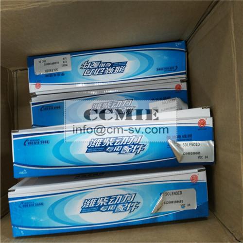 Diesel Engine Stop Solenoid 24V 612600180681 For Weichai Diesel Parts