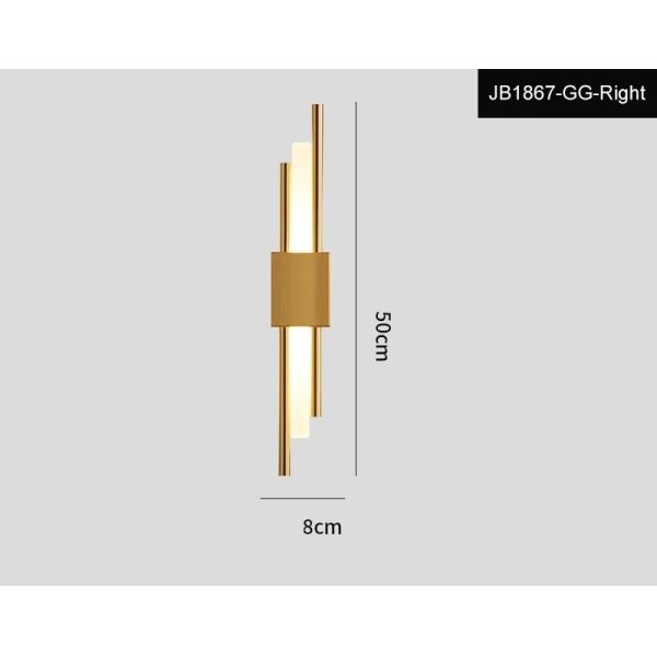 Luxury Wall Lamp Bedside Background Lamp Home Decoration Modern Led strip Crystal mirror headlights(WH-MR-84)