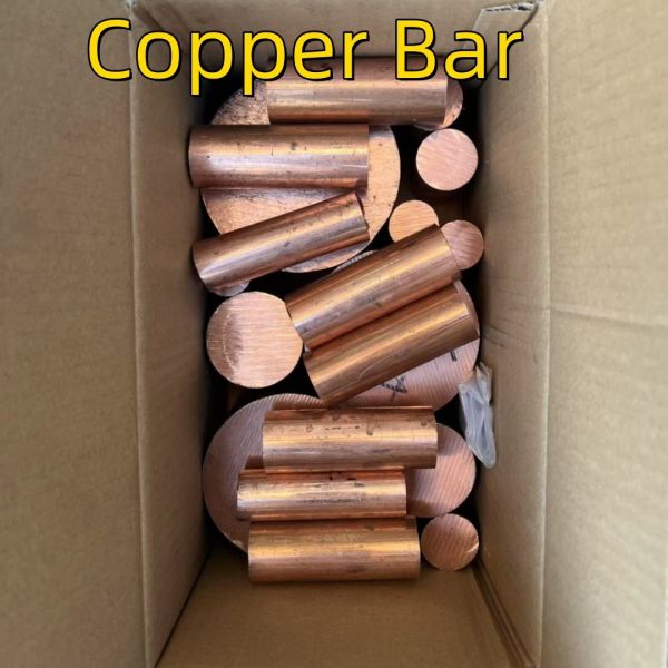ASTM C10100 C11000 Copper Bar High Conductivity Oxygen Free Copper Rod  10-200mm