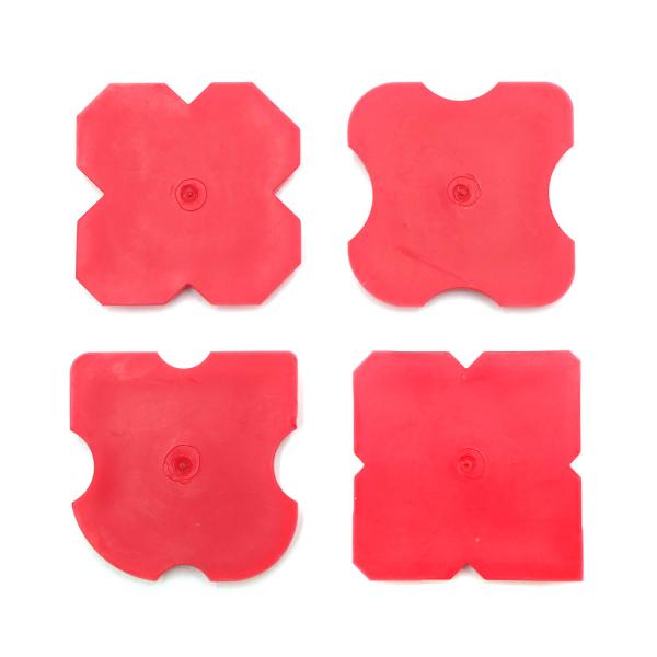 Durable 4pcs Red Color Silicone Sealant Tool Kit Bathroom Sealant Remover