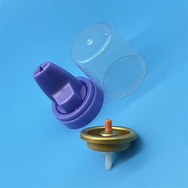 Aerosol Can Valve for Hair Mousse Spray in Salon Styling – Foaming Valve System with Smooth Actuator for Precision Application