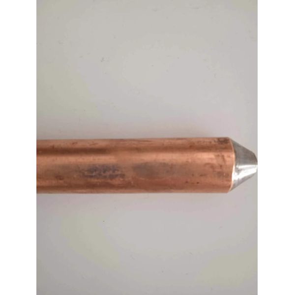 Custom Copper Electrical Earth Rod with Durable Ground Pole Design and Four-Dimensional Continuous Electroplating