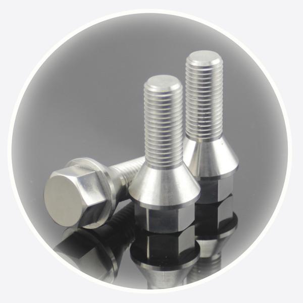 Black Titanium Wheel Bolts 10.9 For BMW F Chassis G Chassis & Mini Titanium Lug Bolt