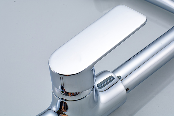 Ceramic Cartridge Kitchen Sink Taps , Single Hole Kitchen Faucet ROVATE