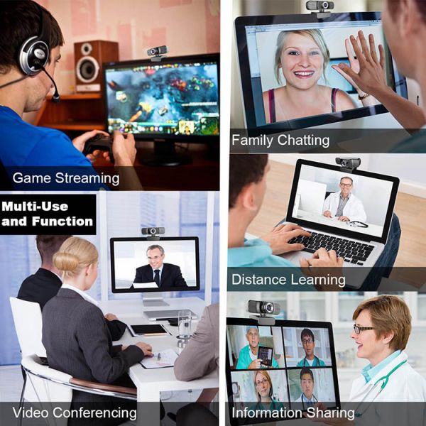 High Definition Manual Focus HD 1080P Webcam For Laptop