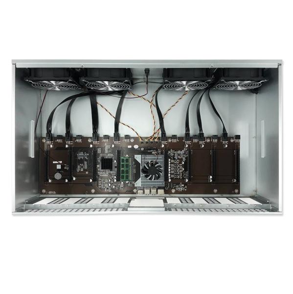 B847 Rig Case Machine 240MH/S Machine 8gpu Server Graphics Card Case For Rig
