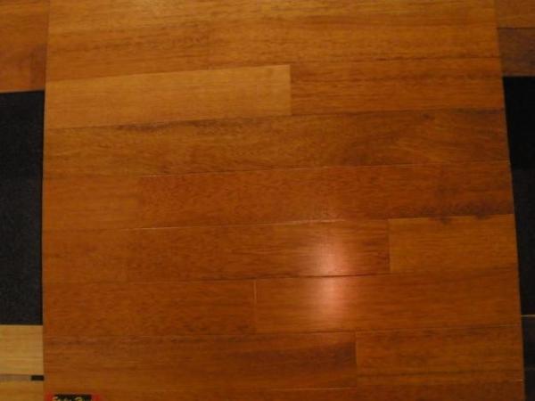 Prefinished solid merbau wood flooring
