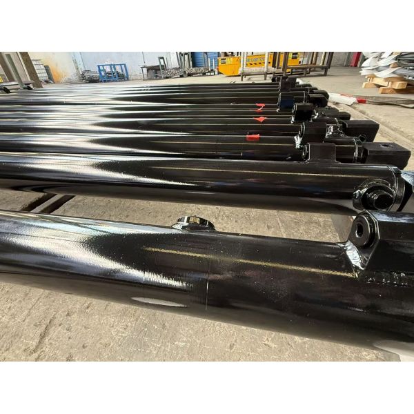 Heavy Duty Steel Telescopic Hydraulic Cylinder With Hard Chrome Plated Surface