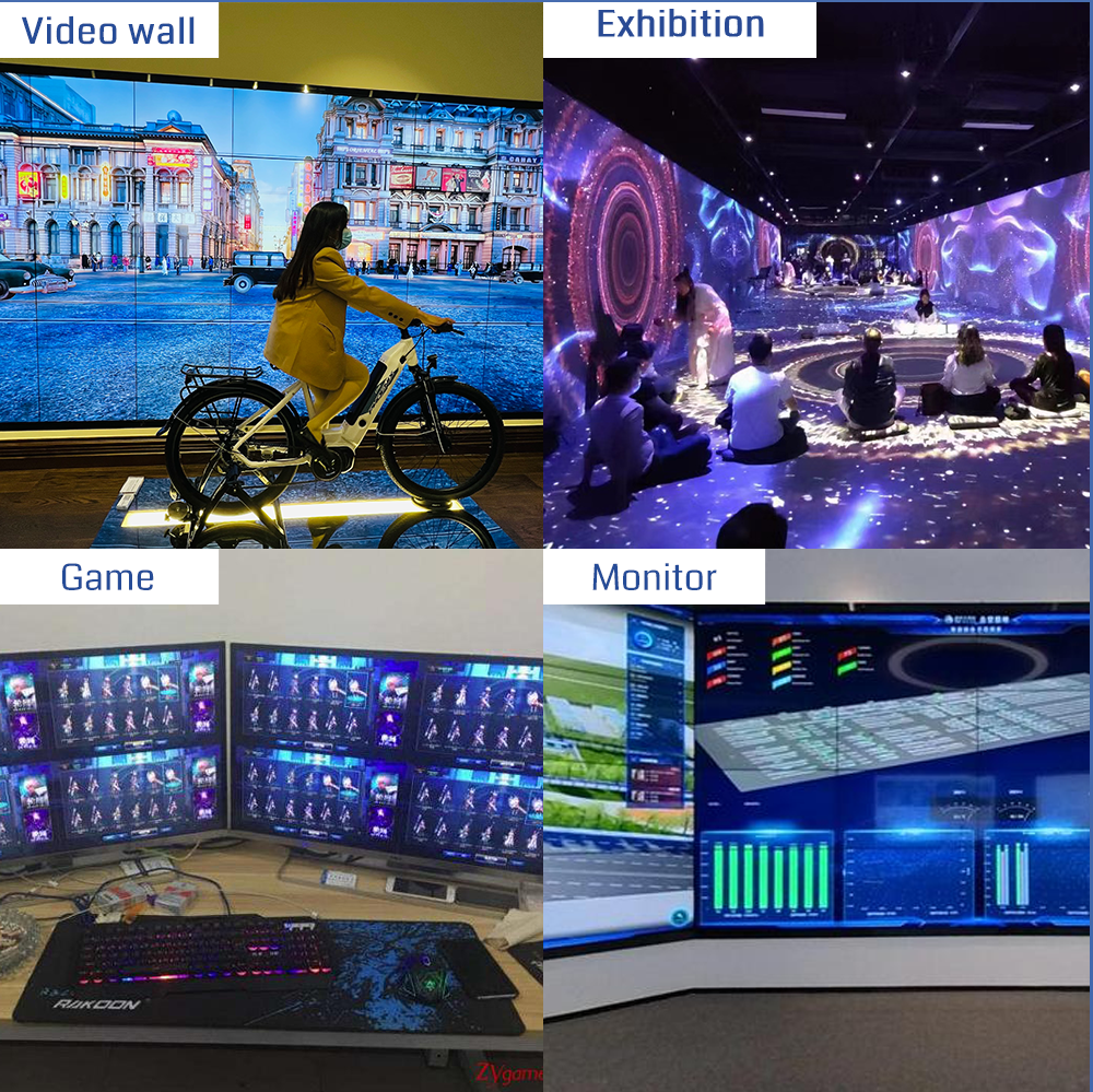 8K Ultra HD Video Wall Controller with FPGA Architecture and Plug and Play Multi-Screen Display Controller