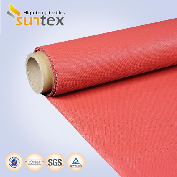 Da tela revestida da fibra de vidro do silicone material à prova de fogo flexível térmico flexível de material à prova de fogo