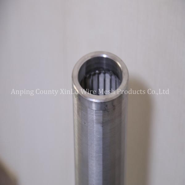 Duplex Stainless Steel 2205 V Wire Continuous Slot Screen Tube for Non Magnetic Johnson Strainer Pipes