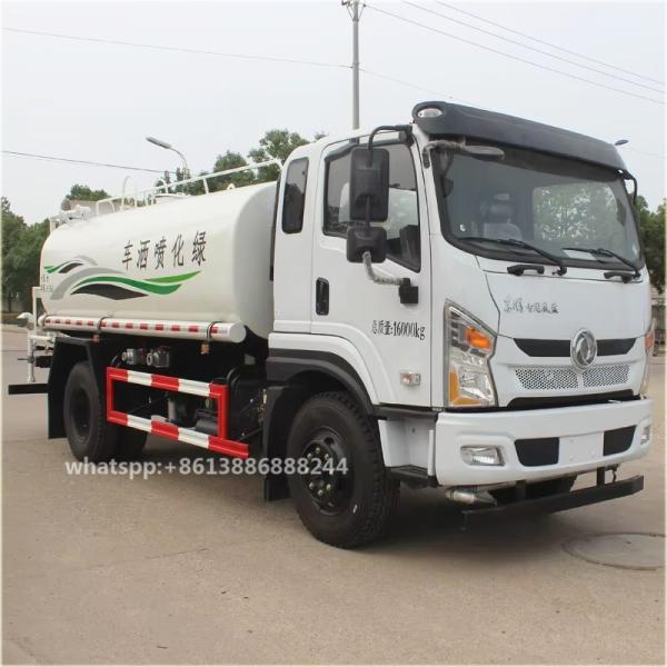 White 4*2 10000-12000 Litres  Water Truck  Street Flusher