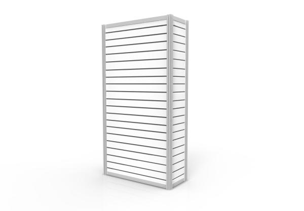0.08 M³ Custom Tradeshow Booth Pvc Shower Wall / Fences / Slatwall Panel