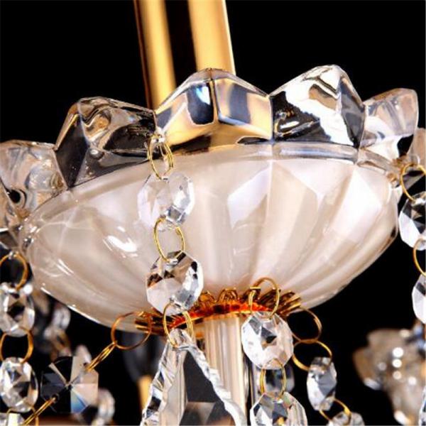 Champagne color crystal chandeliers for the home lighting (WH-CY-29)
