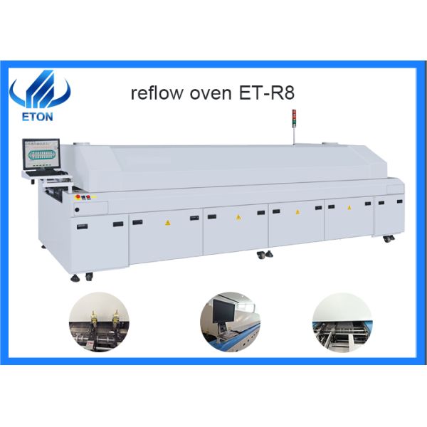 SMT MACHINE Full hot air eight temperature zone lead-free reflow