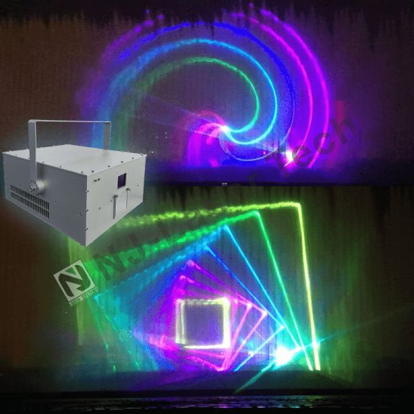High Speed Step Motor DJ Disco Laser Lights for AC100-240V 50/60Hz Input Voltage Scan System