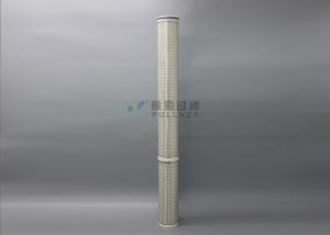 Polyester 60" filtre d'eau à hautes températures 120℃ OD pétrochimique 152mm