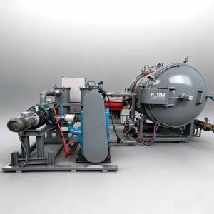 Aerospace CMC Parts Carbonization Furnace 100KW For Graphite Powder Sintering