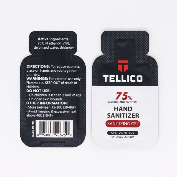 Антисептиковое безводное дезинфицирующее средство руки упаковывая Spouted стойку жидкости вверх по мешкам