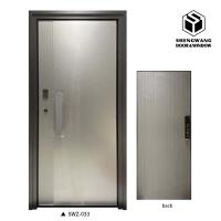 Fireproof Aluminum Interior Door 45Mm Thickness Customized Size Heat Insulation Door