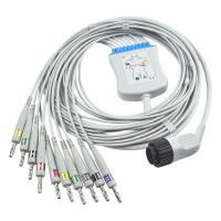 Cabo PC-104 63050074 do ECG de Kenz 63050075 16pin conector da banana do IEC 4,0
