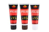 Polissage de chaussure en crème brun noir Applicateur d'éponge tuyau Emballage de cuir Glaçage de chaussure Polissage essentiel
