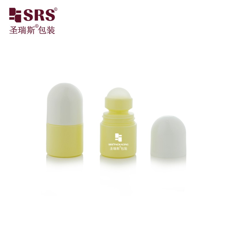 RPPC 30ml Custom Color PP Roller Bottle Empty Roll On Vial for Liquid