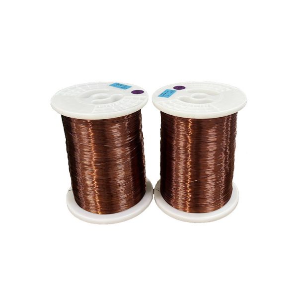 0.10mm - 3.20mm Polyamide Imide Enamelled Copper Wire Thermal Class 220 AWG 38-8