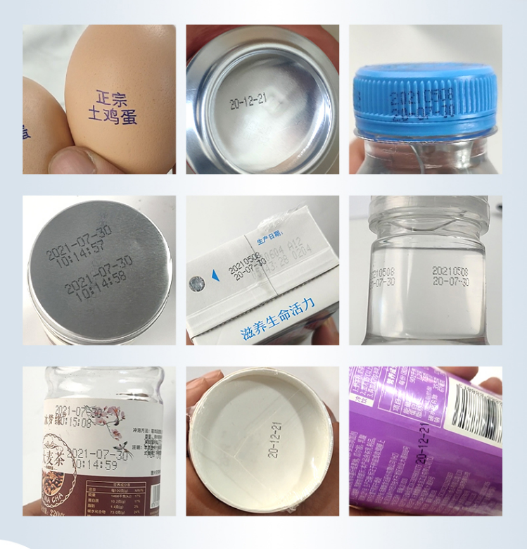 Single Color Quick Drying Inkjet Printer for Desktop Hand Expiry Date Logo Bottle Coding