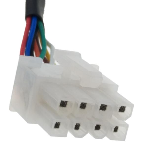 Câble des connecteurs 24AWG de Mini Fit 8pin de câblage de PA66 MOLEX