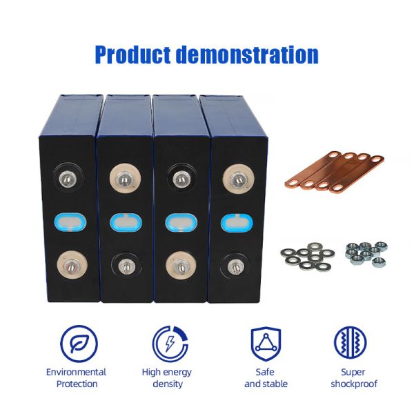 Grade A+ CATL 302Ah 3.2V LiFePO4 Battery with 6000 Cycles and Busbars for Solar Energy Storage