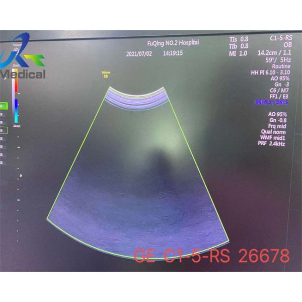 Original GE Ultrasound Probe For Voluson S6 S8 2-5 MHz Abdominal OB GYN Pediatrics Vascular