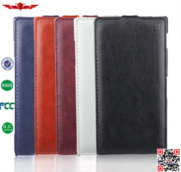 High quality PU  leather Exquisite Crafts PU Flip Leather Cover Case For Lenovo K900