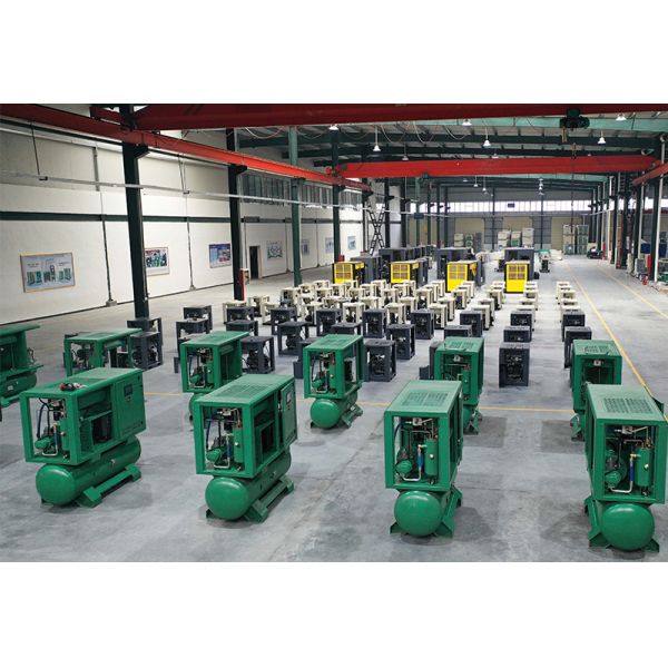 Оригинальный завод 10hp 7.5kw 30cfm лазерная резка вращающийся винт комбинированный воздушный компрессор с воздушным сушилкой