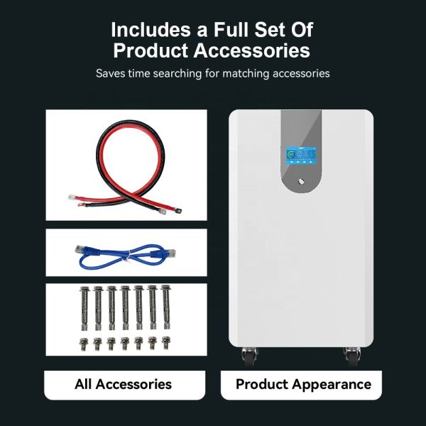 51.2V 300ah 200ah Floor Solar System Lifepo4 Energy Powerwall 15kwh 10kwh Lithium Battery Solar System Home Storage Battery
