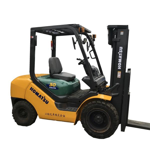 Good Condition Used 3 Ton Komatsu Forklift With Diesel And Gas Engine From Original Japan
