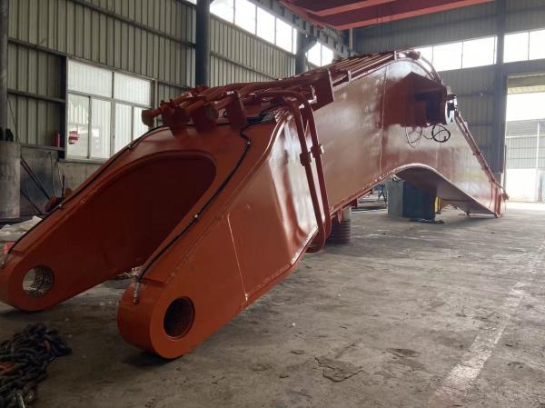 Excavator Long Reach Arm Hitachi 1200 Excavator Extension Digger Boom Stick Q355B Material 35 Meters