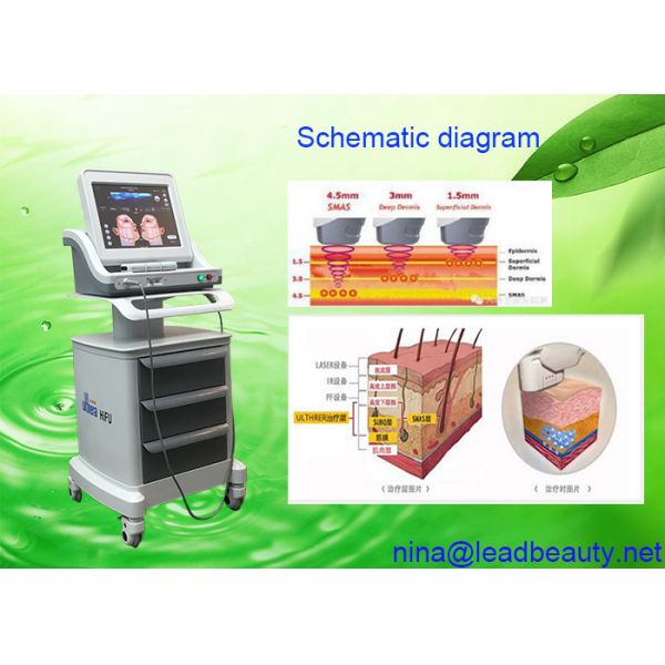 Hifu face lift / hifu face lifting and whiting machine