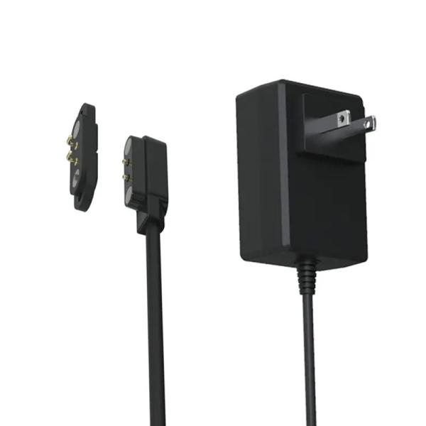 China Shenzhen Factory 2 Pin Right Angle Pogo Pin Magnetic Connector with Adapter Charging Cable Smart Watch Phone Wearable Tablet
