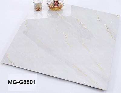 800x800mm White Porcelain Gold Line Floor Tile AAA Grade