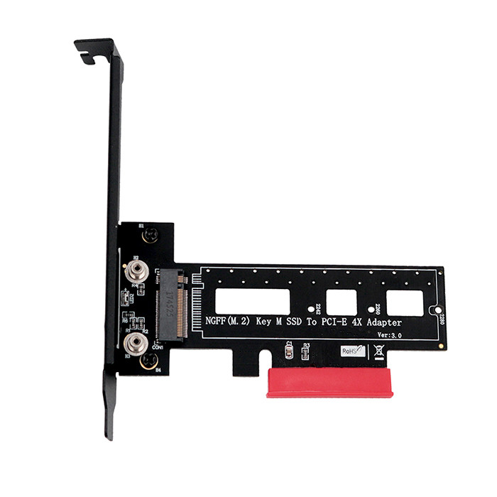 SSD M.2 NGFF PCI-E Nvme к хост-адаптеру 3,0 X4 PCI срочному с Heatsink