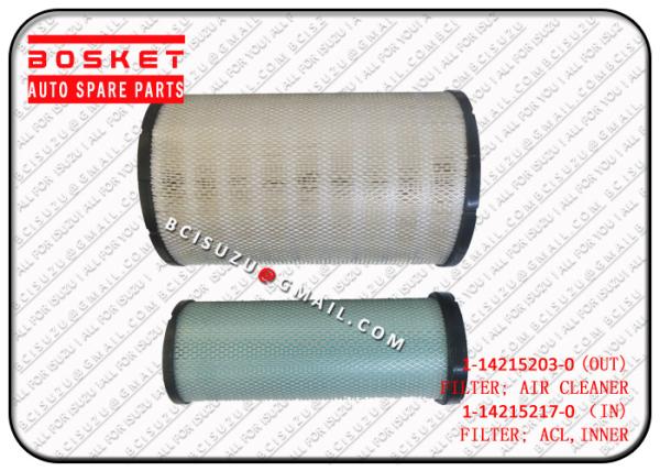 1-14215217-0 Isuzu filtre Cxz51k Cyz51k 6wf1 1142152170, filtre à air intérieur des véhicules à moteur