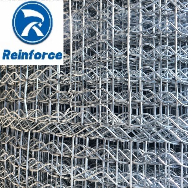  Low Carbon Steel Wave Pipe Guard Mesh High Tensile Subsea Pipeline Reinforced Mesh